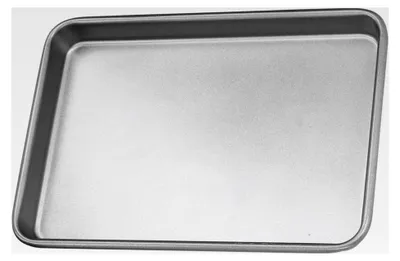 Produktbild von Rechteckiges Backblech, 35x25x2,5 cm, Edelstahl, Antihaft