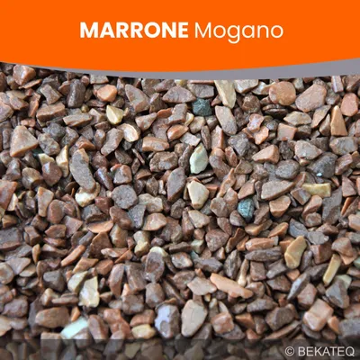 Produktbild von BK-610PU Steinteppich Set für Wand + Trennspray Marrone Mogano