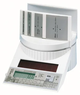 Imagen del producto de Maul 15131 02, Portabicicletas solar MAULtronic S, capacidad: 2 kg, dimensiones: 130x120x196 mm, color: blanco