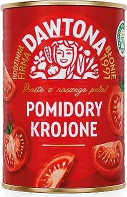 Obrázok produktu pre Dawtona Pomidory Krojone 400 g Bez Skóry