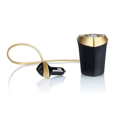 Produktbild von Auto Kfz Ladegerät Multi-Funktion Power Adapter mit 3 Fach USB Port + 2 Fach Zigarettenanzünder