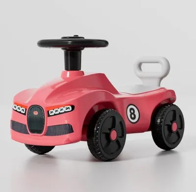 Produktbild von Vierrad-Fahrzeug Kinder Musik-/Lichtfunktionen, Rutschauto, Kinderauto Rosa
