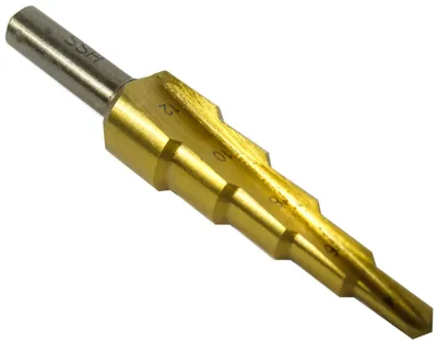 Obrázek produktu pro Falon-Tech Kuželový stupňovitý vrták HSS Titan 4-12 mm