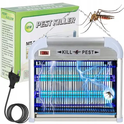 Obrázok produktu pre TG56635 profesionálna UV VOCATING LAMPA na komáre mole hmyz pasca výkonná 12W