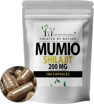 Produktbild von Waldvitamin MUMIO Shilajit-Extrakt 200 mg 100 Kapseln