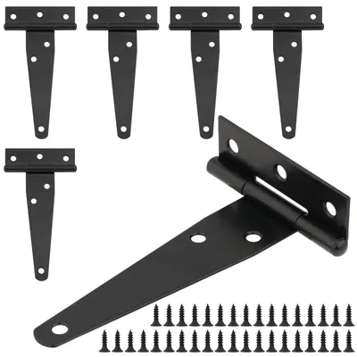 Produktbild von Türband Torband Gelenkband - 10 cm - Schwarz - 6 Stück