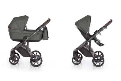 Obrázek produktu pro Roan kombinovaný kočárek 2v1 Bloom, night green