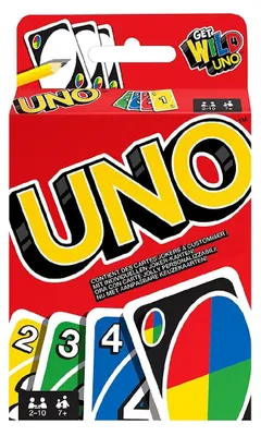 Produktbild von SPAR-SET 169882 - Mattel - 4er Set Kartenspiele: UNO, Skip Bo, Phase 10 und DOS