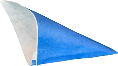 Produktbild von Spitztüten aus Papier, BLAU, gefädelt, 125 g / 19 cm, 500 Stück