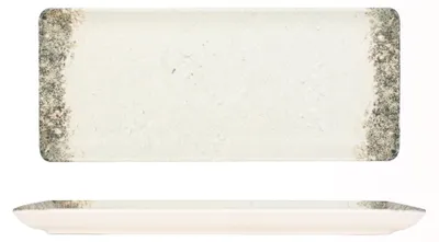 Image de Plat de service Kütahya Porselen - Rustiground - Porcelaine - 35 x 15 cm