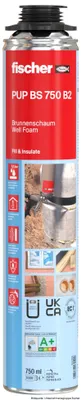Produktbild von fischer Brunnenschaum PUP BS, B2-Qualität, 750 ml