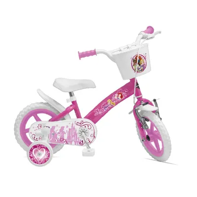 Obrázek produktu pro Huffy 324472241144, Městské kolo, Děti, Ženy, Napřímený, Růžová, Bílá, 30,5 cm (12")