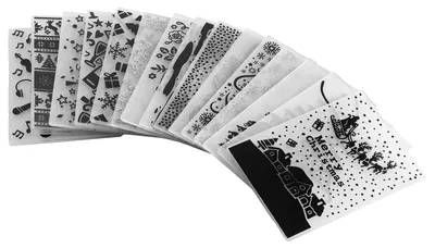 Image de SucceBuy, modèles de gaufrage, 15 pièces, format 105x148 mm. Dossiers de gaufrage pour machines de découpe et de gaufrage. Modèles de gaufrage en plastique PP pour scrapbooking et fabrication de cartes