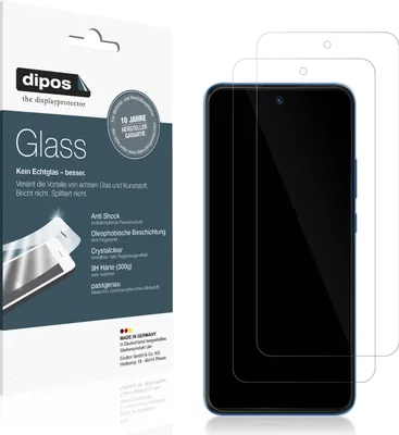 Produktbild von 1x Schutzfolie für Omix X400 - Anti-Shock 9H Folie dipos Glass Kunststoffglas