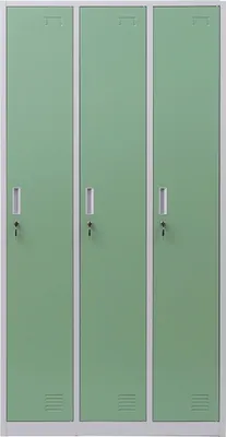 Zdjęcie produktu dla Szafka skrytkowa Boston T829, szafka skrytkowa Szafka skrytkowa, metalowa, 3 przegrody ~ Zielony