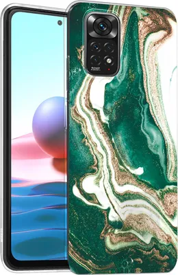 Produktbild von Hülle für Xiaomi Redmi Note 11 Pro 4G/5G Schutzhülle Marmor Motiv Handy Case Silikon Slim Cover