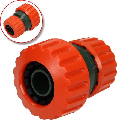 Produktbild von Schlauchverbinder Reduzierung 3/4" auf 1/2" Schlauchkupplung Gartenschlauch Schlauchstück
