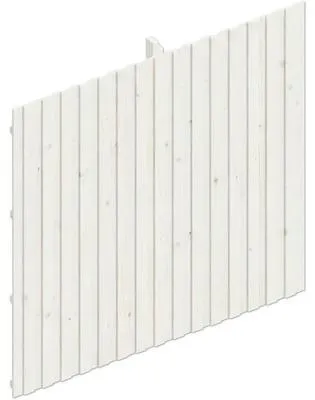Produktbild von Rückwand Deckelschalung SKAN HOLZ Emsland 362 x 330 cm weiß