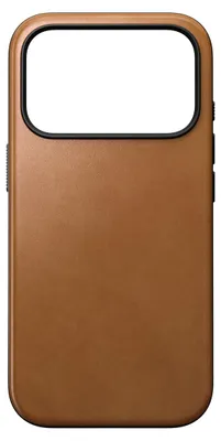 Zdjęcie produktu dla Nomad Modern Leather Case, Pokrowiec, Apple, iPhone 17 Pro, 16 cm (6.3"), Opalony/Jasnobrązowy