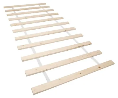Image de Sommier tapissier bas, dimensions 90 x 200 cm, en bois
