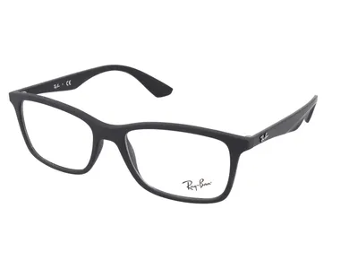Obrázek produktu pro Ray-Ban RB7047, Dospělý, Uni, Čtverec, Černá, Nepolarizovaná skla, Nylon
