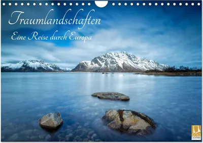 Produktbild von Traumlandschaften - Eine Reise durch Europa (Wandkalender 2025 DIN A4 quer), CALVENDO Monatskalender