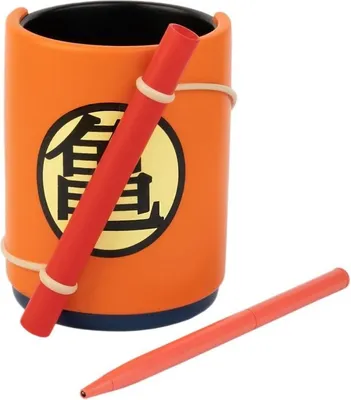 Image de Pots à crayons Dragon Ball Z Son Goku pour enfants, lot de 2