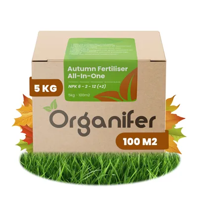 Zdjęcie produktu dla Nawóz Jesienny Wszystko w jednym (5 kg – na 100 m2) - Organifer