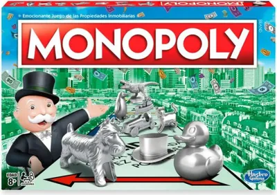 Image de Jeu de Monopoly, jeu de société familial classique pour 2 à 6 joueurs, pour les enfants à partir de 8 ans HASBRO