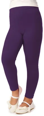 Image de Leggings longs pour filles Merry Style en viscose MS10-130 (prune, 116 cm)