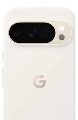 Immagine prodotto di Google, Custodia Pixel 10 Pro XL in silicone morbido ecologico, bianco