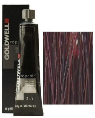 Produktbild von Goldwell Topchic Haarfarbe 5VV MAX 60ml Dauerhafte Haarfarbe