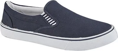 Produktbild von Dek Yachting Jungen Freizeit Leinen Schuhe DF626 (38 EUR) (Marineblau)
