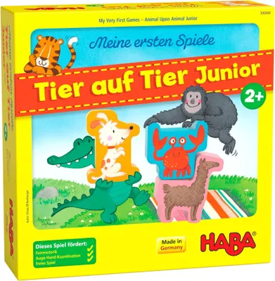 Produktbild von HABA Tier auf Tier Junior, 2 Jahr(e), Karton, Holz, Mehrfarbig