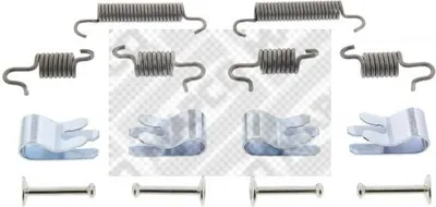 Produktbild von MAPCO Zubehörsatz Bremsbacken 9108 Hinten für TOYOTA COROLLA (ZZE12, NDE12, ZDE12)