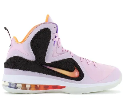 Immagine prodotto di Nike LeBron 9 IX - King of LA - Scarpe da basket da uomo rosa DJ3908-600, taglia: 44,5 (EU) / 10,5 (US)