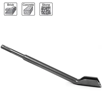 Obrázok produktu pre S&R Hlboké frézy SDS-plus, 14 x 250 x 22 mm, kalené, kanálové frézy so špeciálnou povrchovou úpravou, priemyselná kvalita