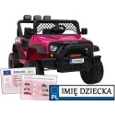 Obrázek produktu pro gEOLAND Power bateriové auto - růžové Elektrické vozidlo