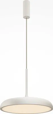 Produktbild von Maytoni Moderne Pendelleuchte Gerhard LED incl. in Weiß aus Metall Acryl 26 W für Küche, Schlafzimmer, Wohnzimmer, Esszimmer, Lobby