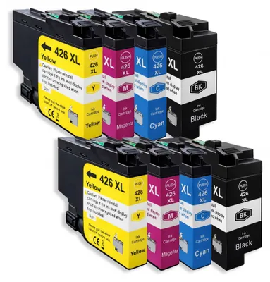 Produktbild von 8er Pack Druckerpatronen 426 426XL kompatibel mit MFC-J4540 J4540DW