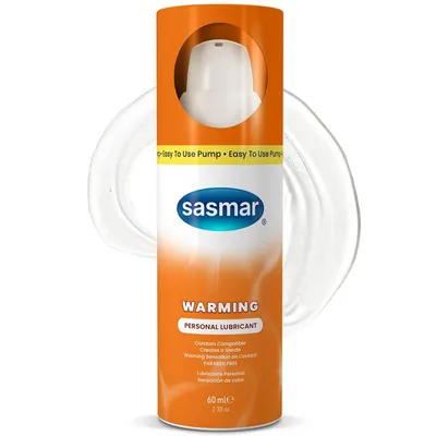 Zdjęcie produktu dla SASMAR WARMING Żel intymny 60 ml – na bazie wody, z delikatnym efektem rozgrzewającym