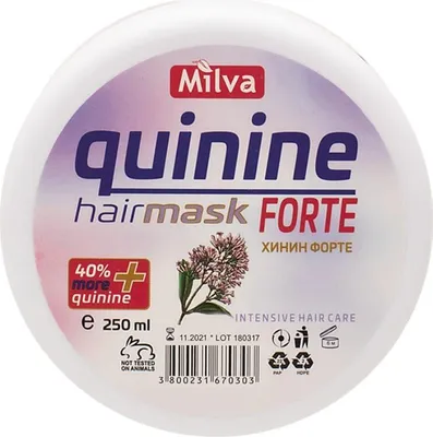 Produktbild von Milva Chinin Forte Haar Maske 250ml