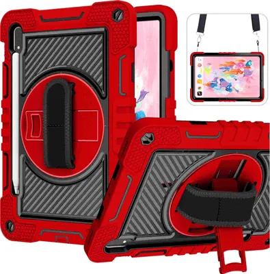 Produktbild von Für Samsung Galaxy Tab S10 FE / S9 / S9 FE / S8 360 Grad Tasche Hülle