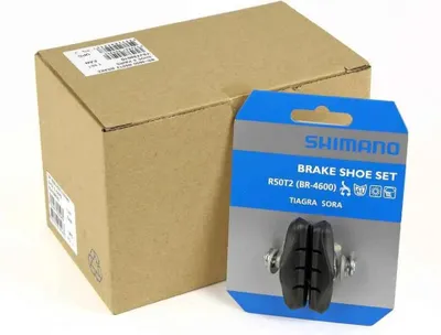 Image de Plaquettes de frein sur jante complètes Shimano Tiagra Sora Br4600 R50t3 Noir Noir One Size