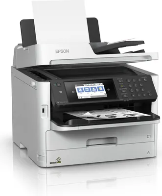Obrázok produktu pre Epson WorkForce Pro WF-M5799DWF, Inkjet, Čiernobiela tlač, 1200 x 2400 DPI, A4, Priama tlač, Biela