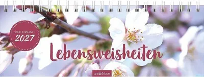Produktbild von Tischkalender Lebensweisheiten 2027