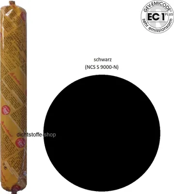Produktbild von Sikaflex 11 FC 1K Polyurethan Dichtstoff 600ml Beutel schwarz