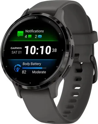 Immagine prodotto di Garmin Venu 3S Smartwatch Amoled Digitale 390 x 390 Pixel Touch Screen Wi Fi GPS Grigio
