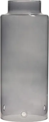 Produktbild von Storefactory Glaszylinder STORM grau | Ø 13x30cm