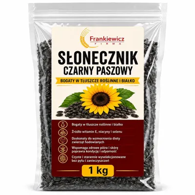 Image de Graines de tournesol noires 1-20 kg : nourriture pour oiseaux, nourriture pour poules, nourriture pour chevaux